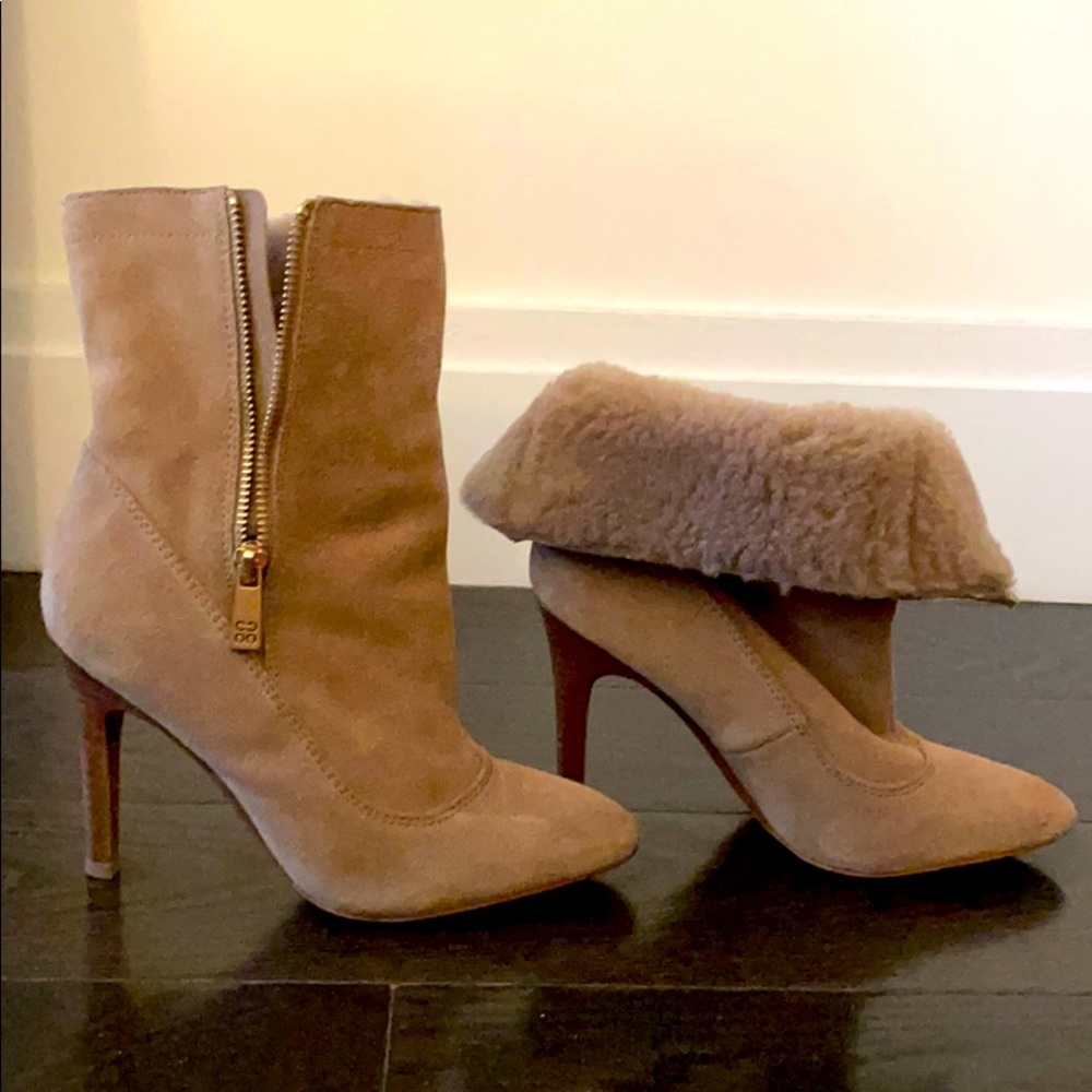 Coach suede boots